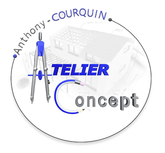 Logo ATELIER CONCEPT MAITRISE D'OEUVRE ANTHONY COURQUIN